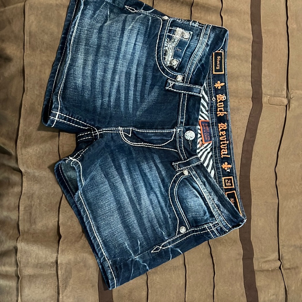 Beautiful rock revival shorts worn a couple times